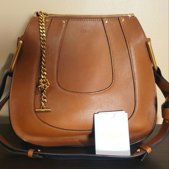 Chloe Handbags - SOLD CHLOE leather Hayley Carmel Hobo bag purse